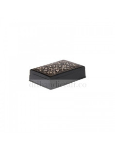 Bidri Box with Pure Silver Sheet Inlay 806