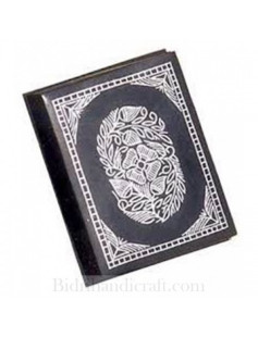 Bidri Box with Pure Silver Inlay 812