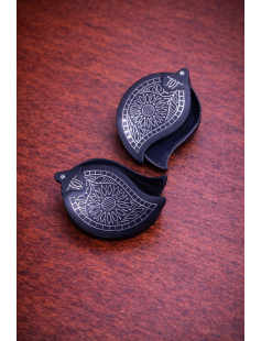 Handcrafted Bidri Mango Shape Box 857