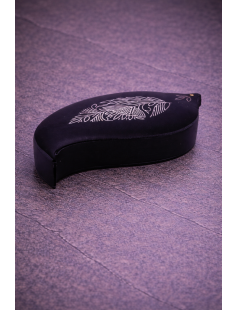 Mini Handcrafted Bidri Mango Shape Box 860