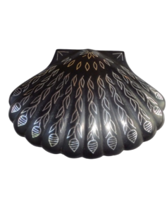 Handcrafted Bidri Box – Pure Silver Wire Inlay 872